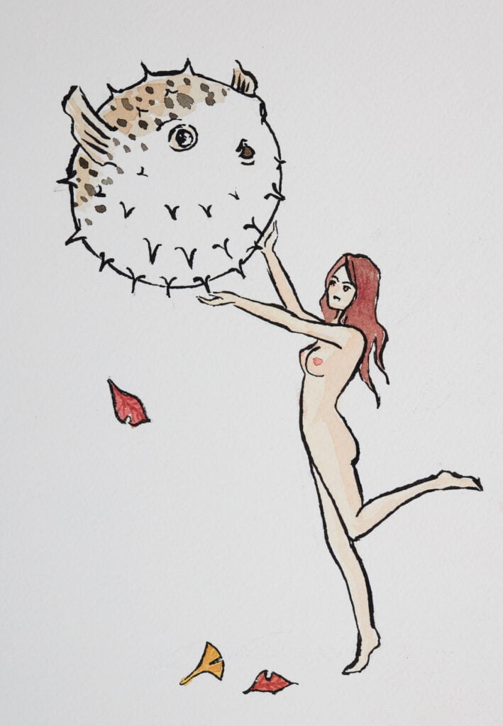 Playing with Fugu by Sung Lee