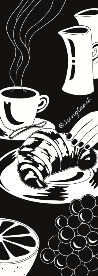 Fresco Hyatt Regency Drawing by sung lee