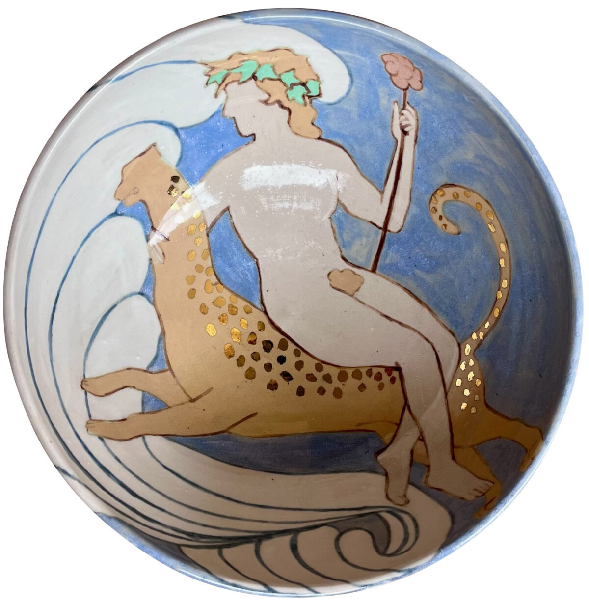 Leopard Bowl by Sung Lee