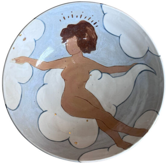 Handpainted ceramic