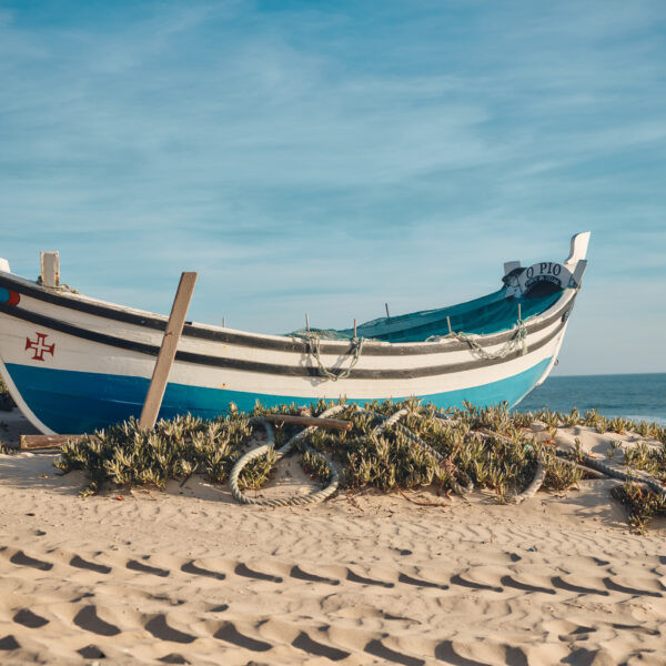 Portuguese fishermen boat