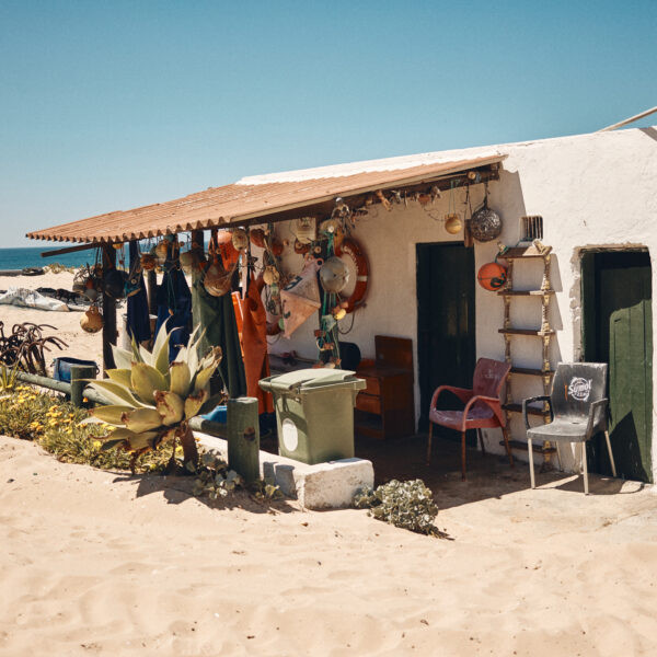 Fishermen's hut in Portugal