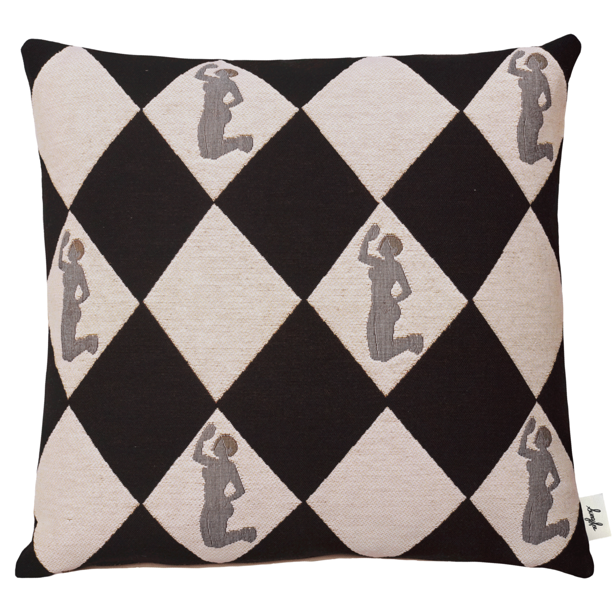 Hello jacquard cushion