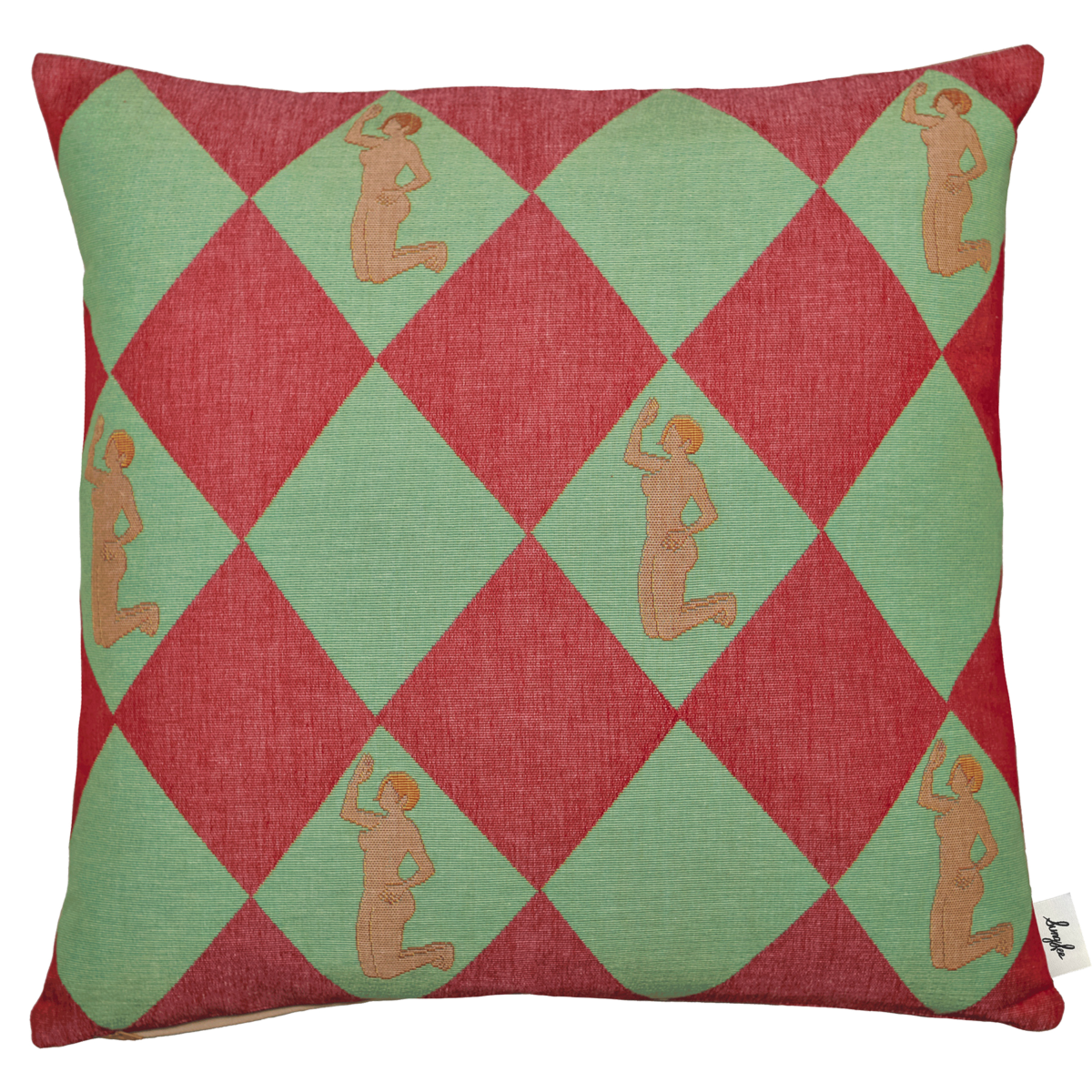 Hello jacquard cushion