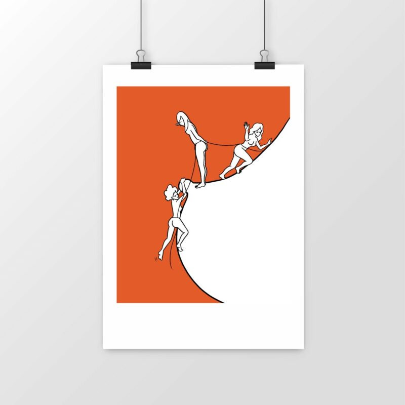 Get on the Ridge Print