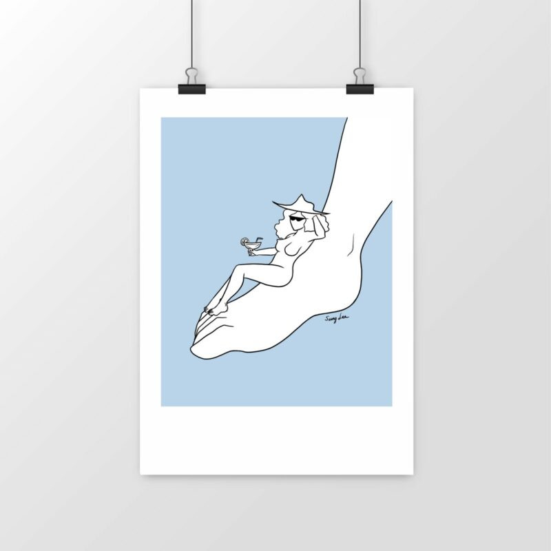 Stop and Chill Print