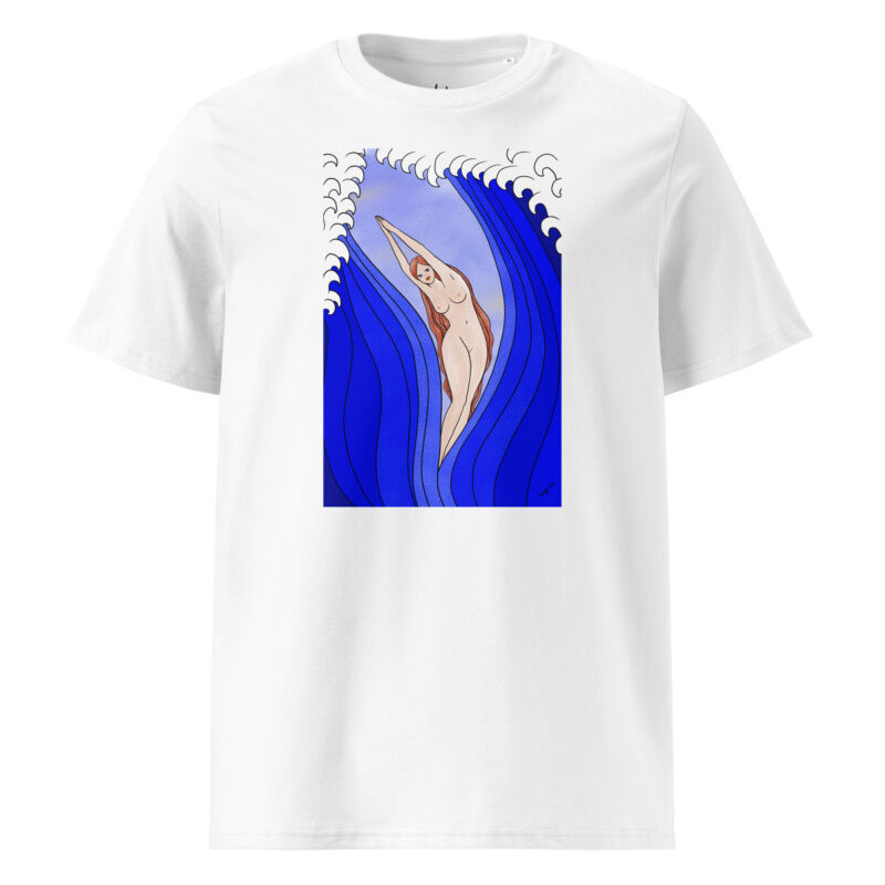 Energetic Waves - Unisex organic cotton t-shirt
