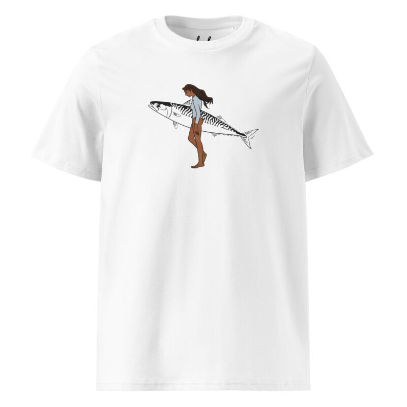 Fishboard - Unisex organic cotton t-shirt