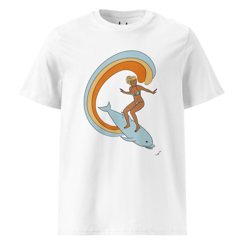 Dolphin Surfing